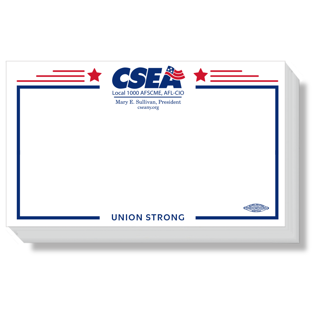 CSEA Adhesive Note Pads