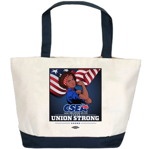 CSEA Union Strong Rosie Beach Style Tote Bag