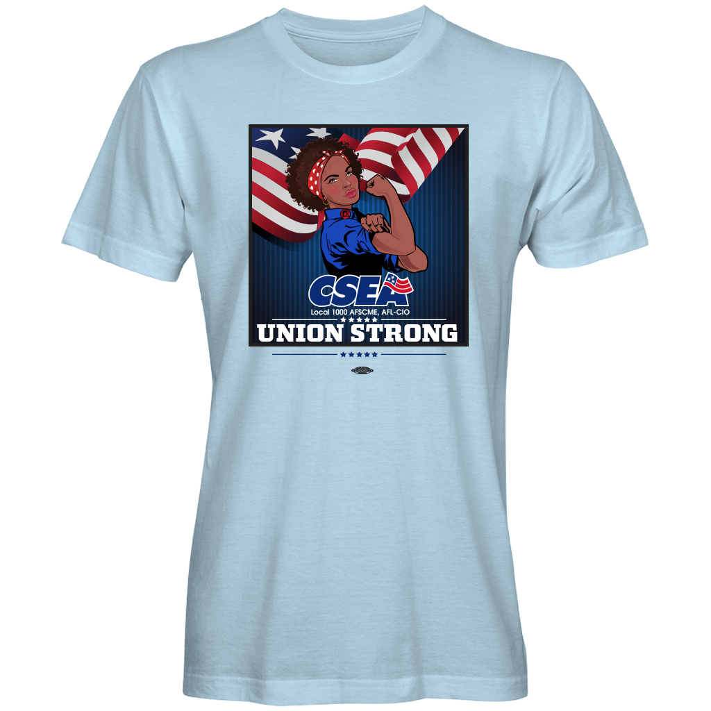 Unisex Union Strong Black Rosie T-Shirt