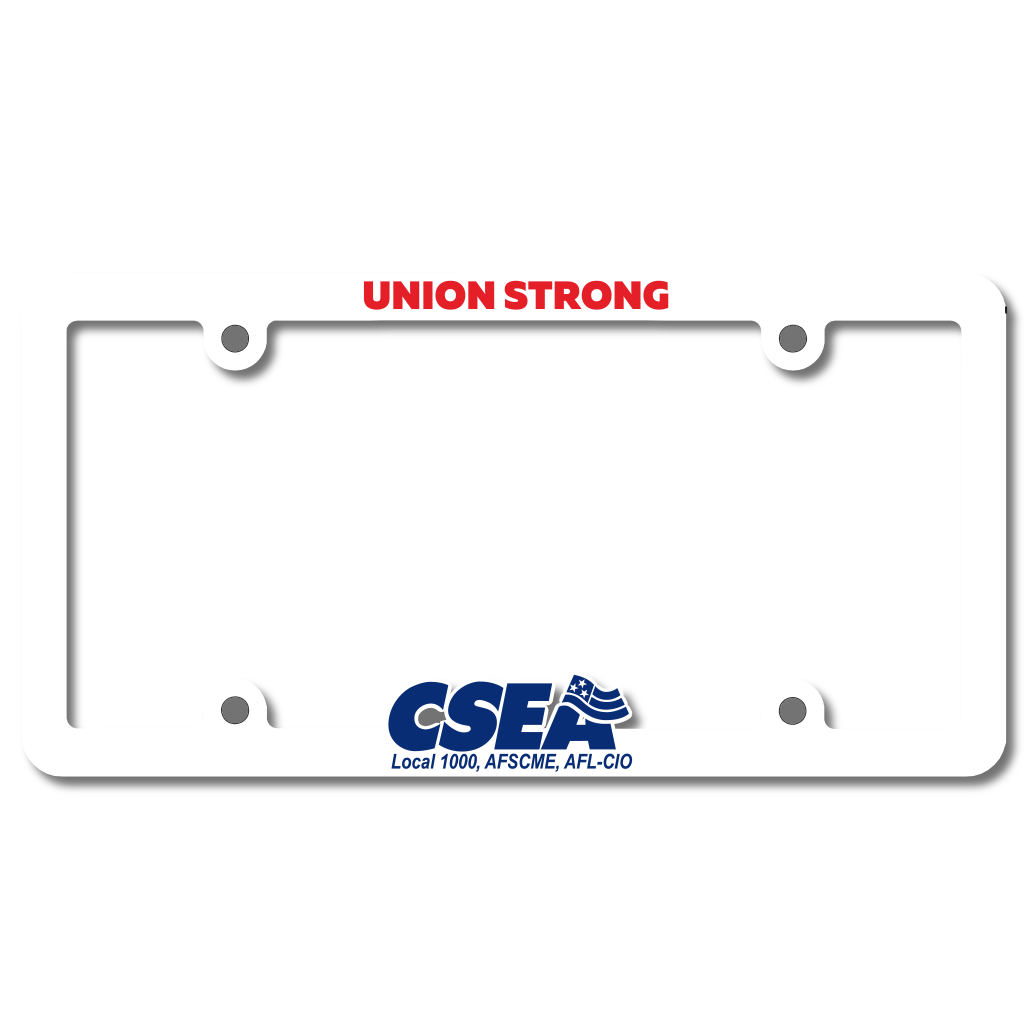 CSEA License Plate Frame